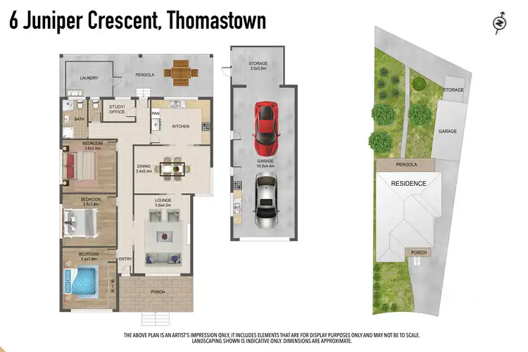 Floorplan of Homely house listing, 6 Juniper Crescent, Thomastown VIC 3074