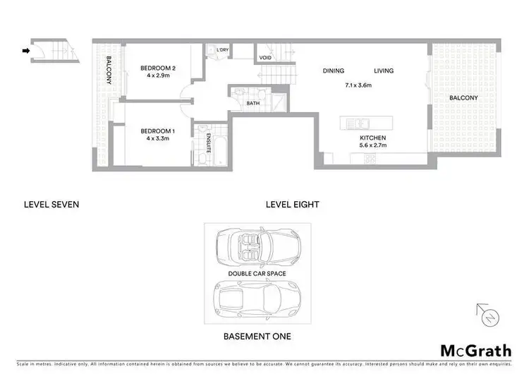 Floorplan of Homely apartment listing, 740/25 Bennelong Parkway, Wentworth Point NSW 2127