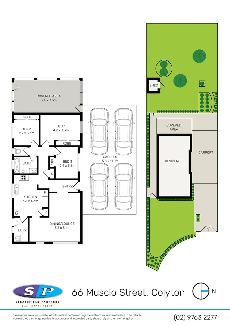 Floorplan of Homely house listing, 66 Muscio Street, Colyton NSW 2760