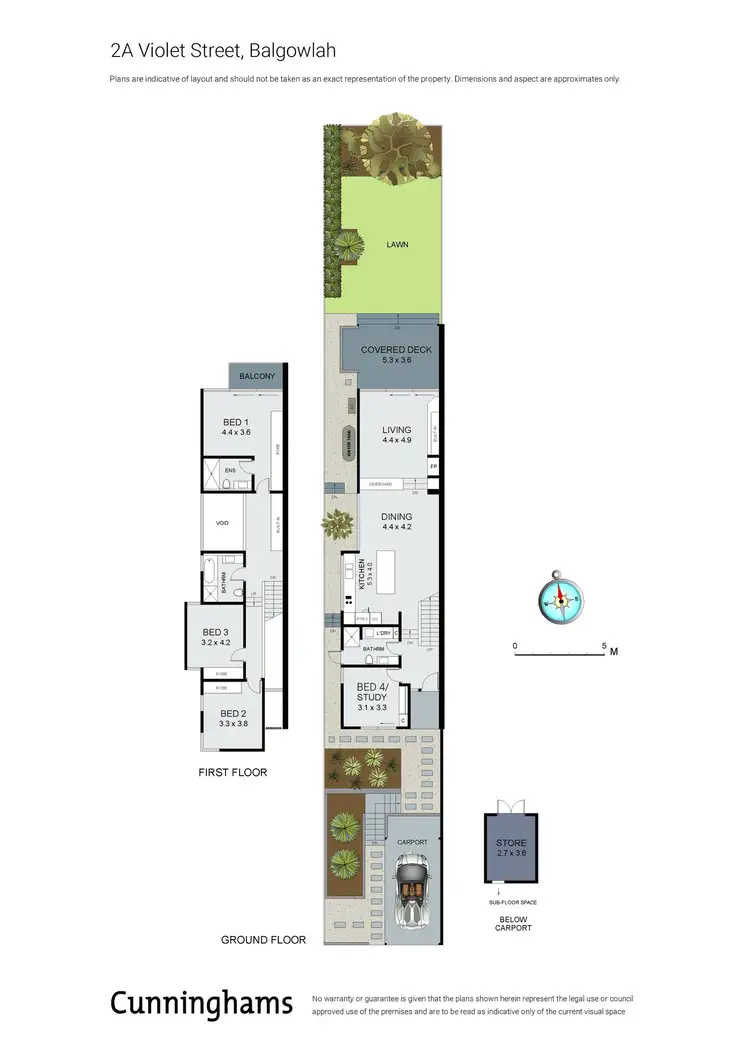 Floorplan of Homely house listing, 2A Violet Street, Balgowlah NSW 2093