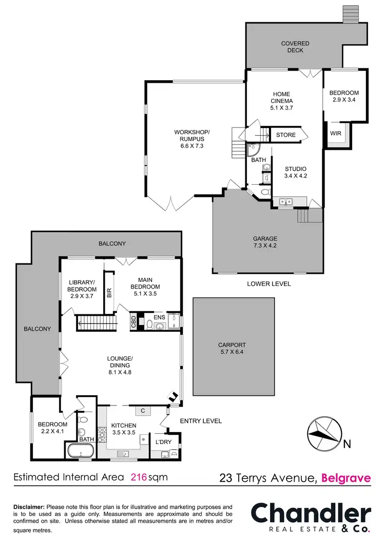 Floorplan of Homely house listing, 23 Terrys Avenue, Belgrave VIC 3160