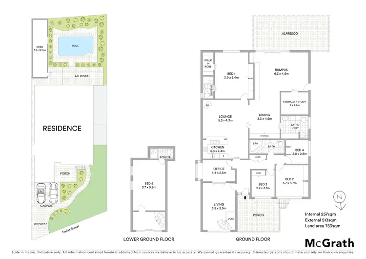 Floorplan of Homely house listing, 13 Dallas Street, Keiraville NSW 2500