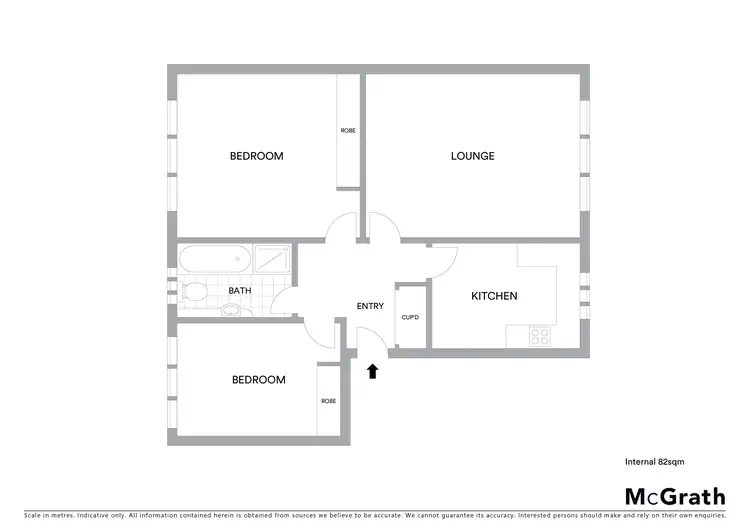 Floorplan of Homely apartment listing, 3/120 Brighton Road, Ripponlea VIC 3185