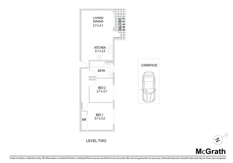 Floorplan of Homely apartment listing, 14/221 Peats Ferry Road, Hornsby NSW 2077