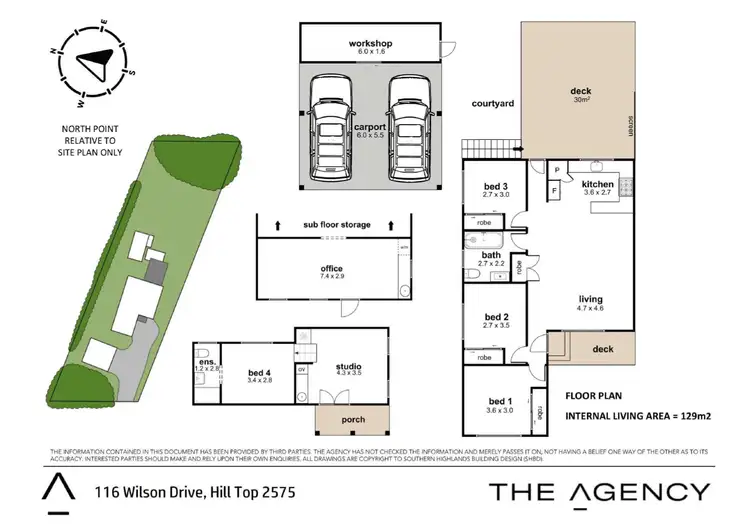 Floorplan of Homely house listing, 116 Wilson Drive, Hill Top NSW 2575
