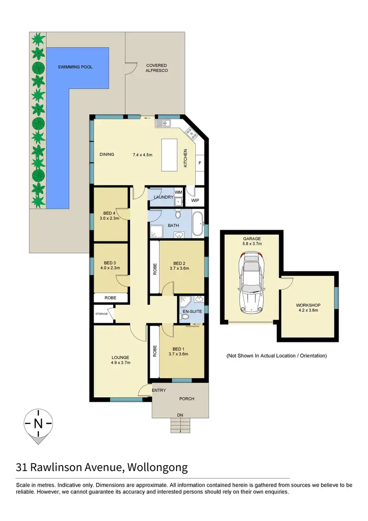 Floorplan of Homely house listing, 31 Rawlinson Avenue, Wollongong NSW 2500