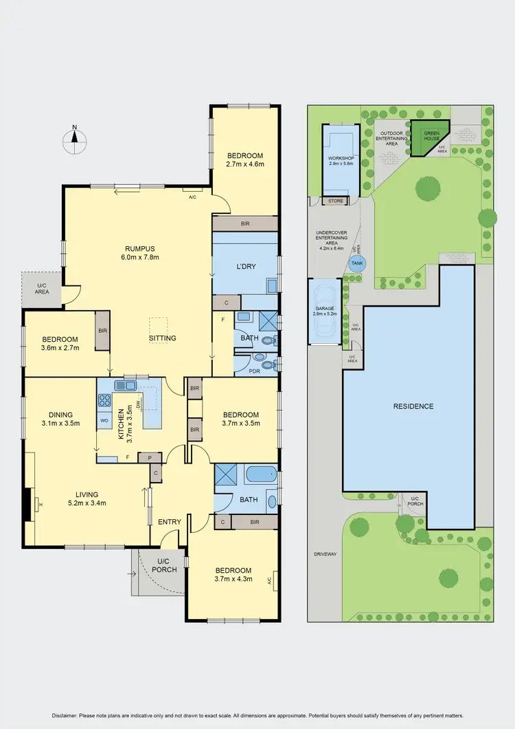 Floorplan of Homely house listing, 34 York Street, Strathmore VIC 3041