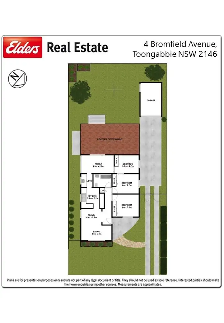 Floorplan of Homely house listing, 4 Bromfield Avenue, Toongabbie NSW 2146