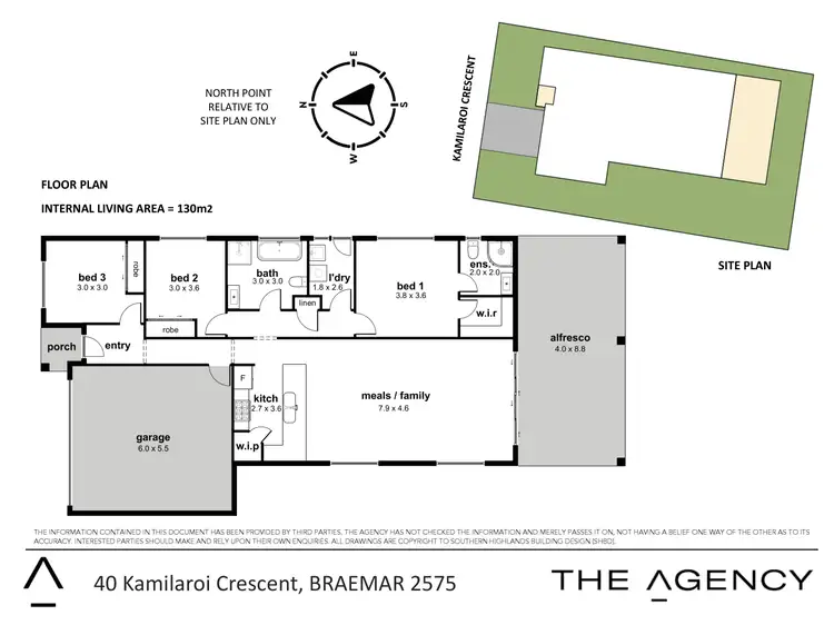 Floorplan of Homely house listing, 40 Kamilaroi Crescent, Braemar NSW 2575