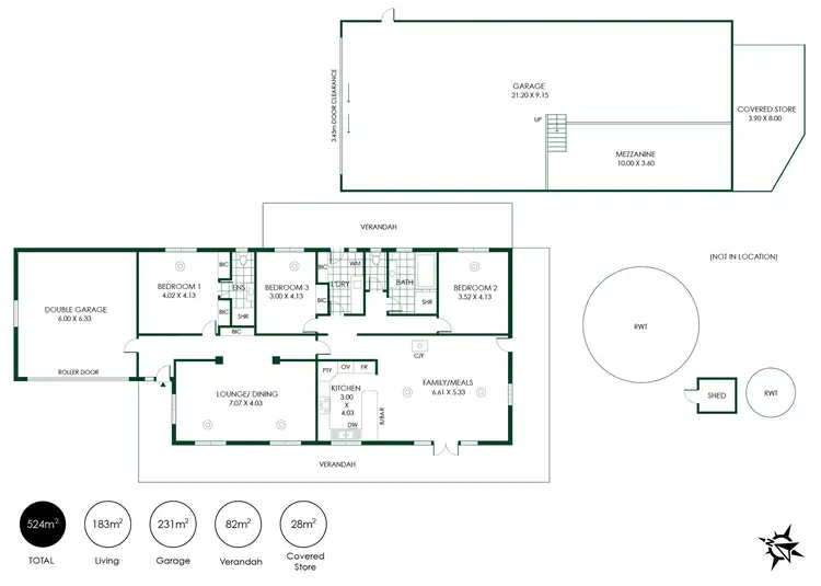 Floorplan of Homely house listing, 50 Basket Range Road, Uraidla SA 5142