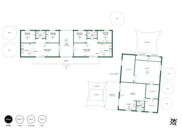 Floorplan of Homely rural property listing, 65 Appleton Road, Harrogate SA 5244