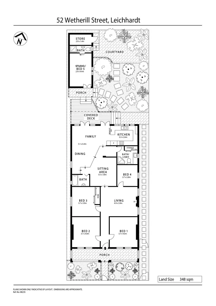 Floorplan of Homely house listing, 52 Wetherill Street, Leichhardt NSW 2040