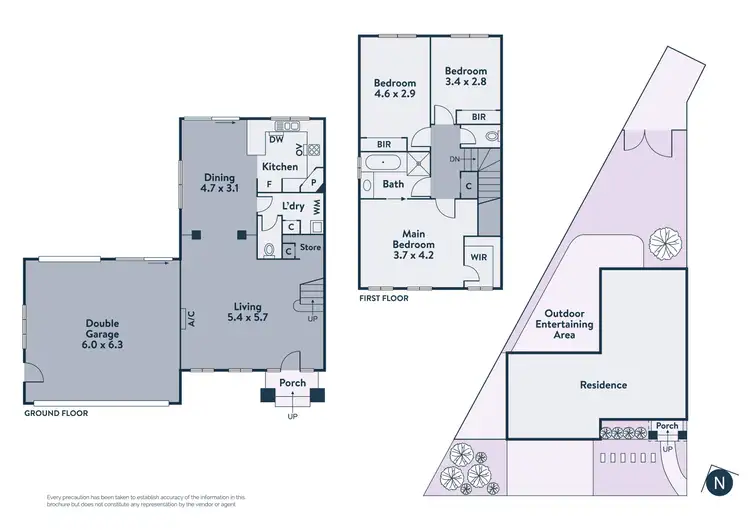 Floorplan of Homely townhouse listing, 8/31 Loxton Terrace, Epping VIC 3076