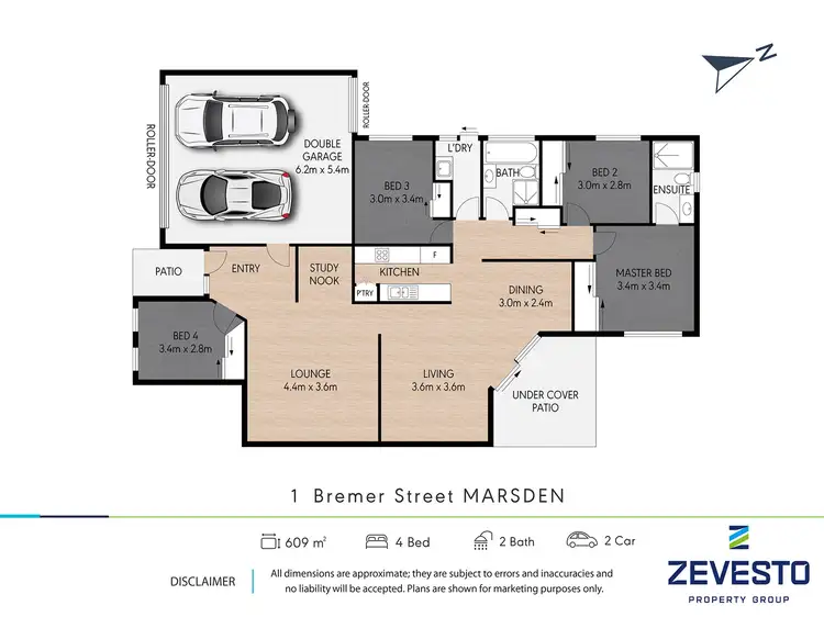 Floorplan of Homely house listing, 1 Bremer Street, Marsden QLD 4132