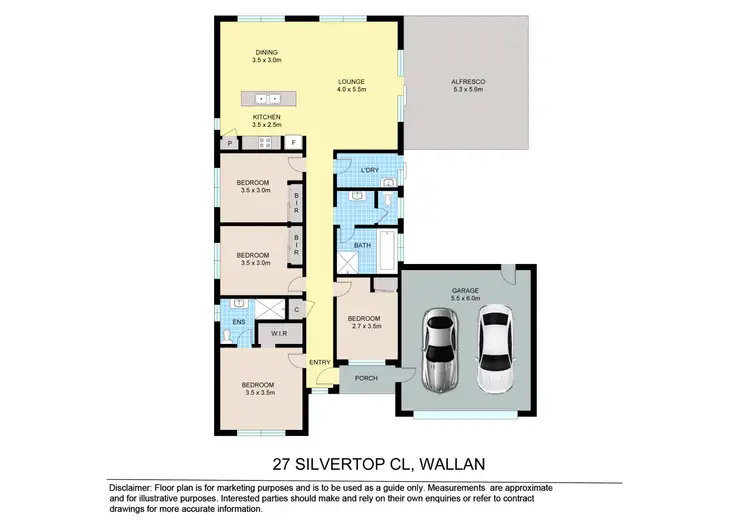 Floorplan of Homely house listing, 27 Silvertop Close, Wallan VIC 3756