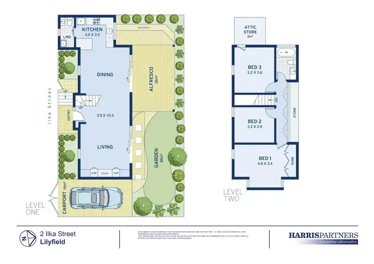 Floorplan of Homely house listing, 2 Ilka Street, Lilyfield NSW 2040