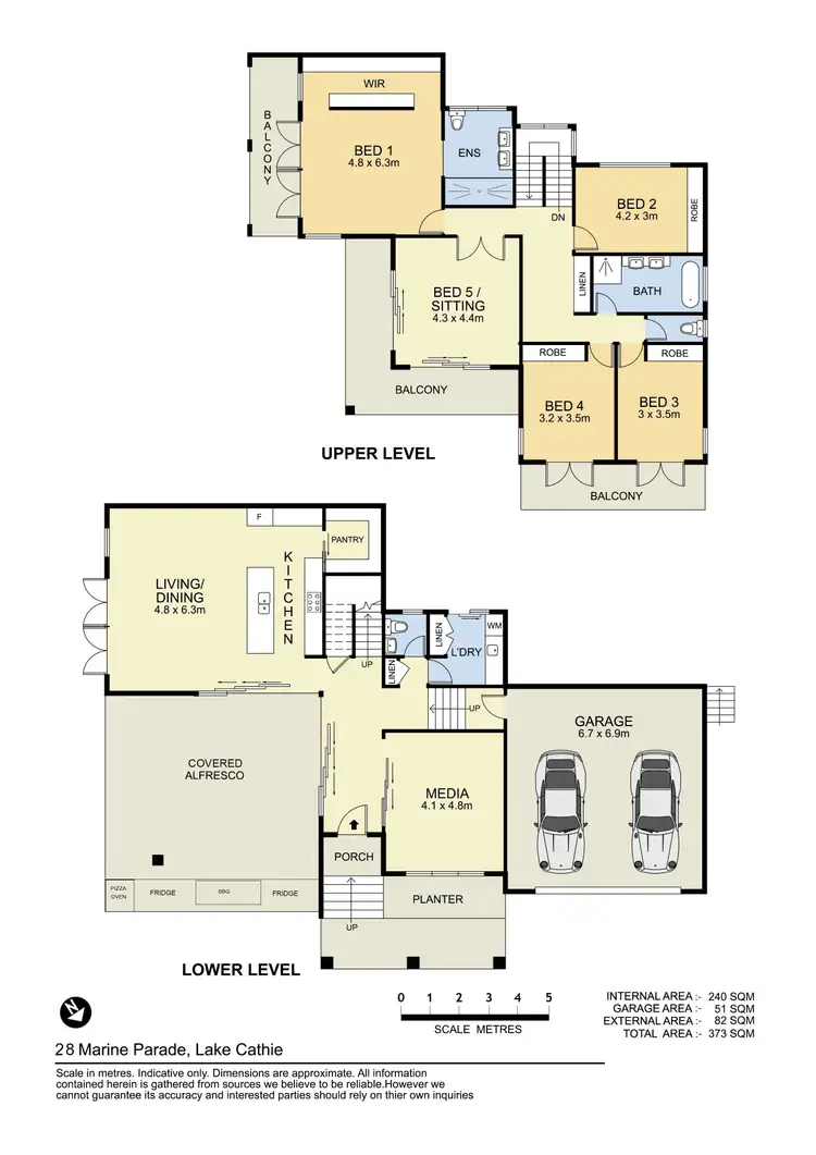 Floorplan of Homely house listing, 28 Marine Parade, Lake Cathie NSW 2445