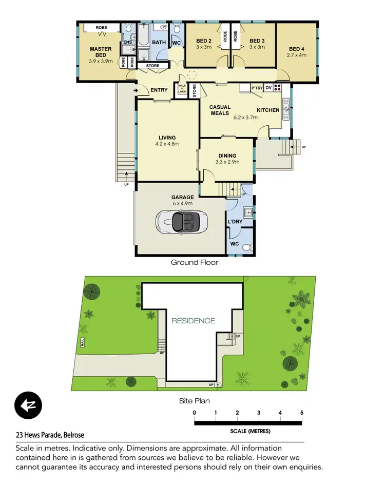 Floorplan of Homely house listing, 23 Hews Parade, Belrose NSW 2085