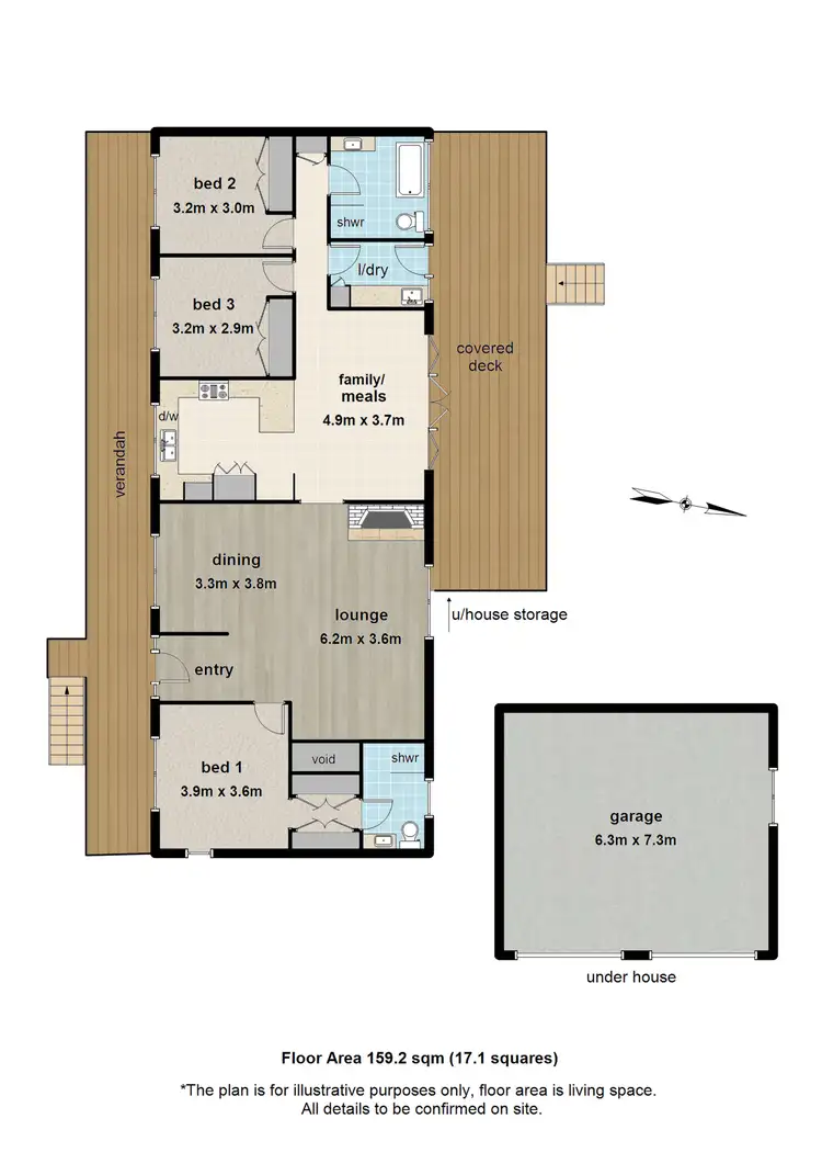 Floorplan of Homely house listing, 12 Bangambalanga Avenue, Chum Creek VIC 3777