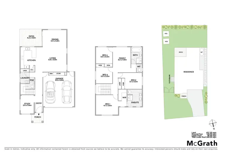 Floorplan of Homely house listing, 47 Meredith Crescent, Baringa QLD 4551