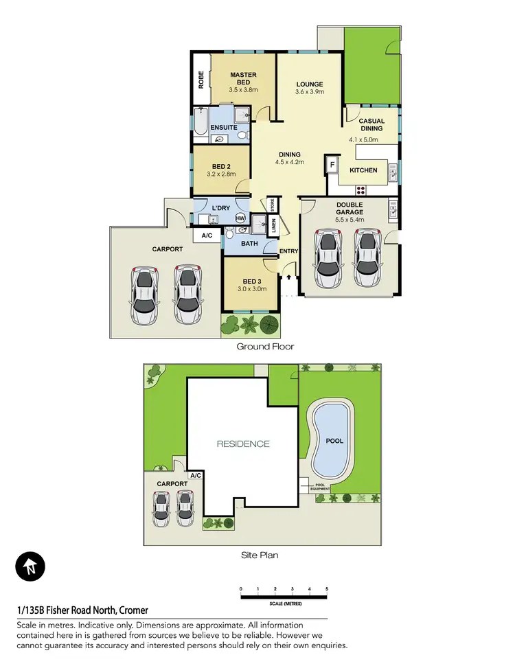 Floorplan of Homely house listing, 1/135 Fisher Road, Cromer NSW 2099