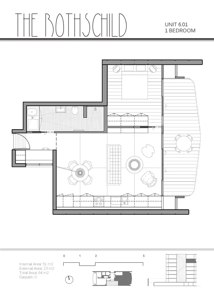 Floorplan of Homely apartment listing, 11/4 Rothschild Avenue, Rosebery NSW 2018