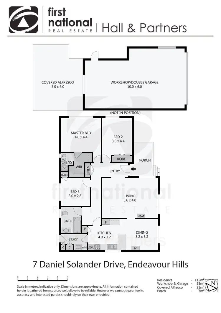 Floorplan of Homely house listing, 7 Daniel Solander Drive, Endeavour Hills VIC 3802