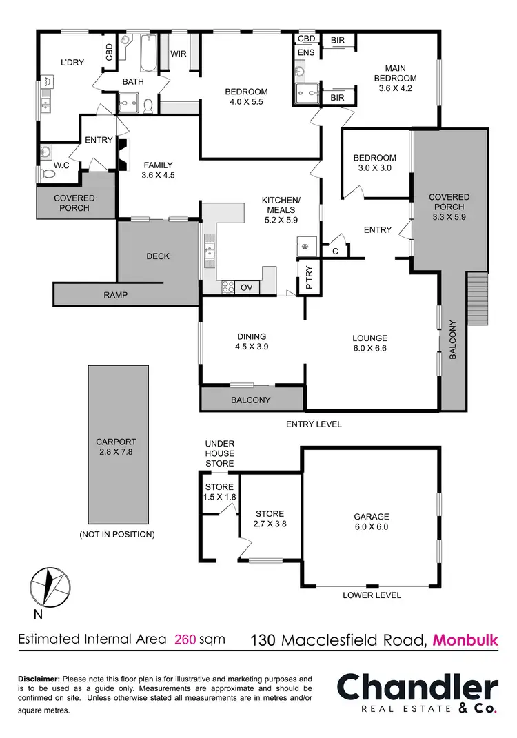 Floorplan of Homely house listing, 130 Macclesfield Road, Monbulk VIC 3793