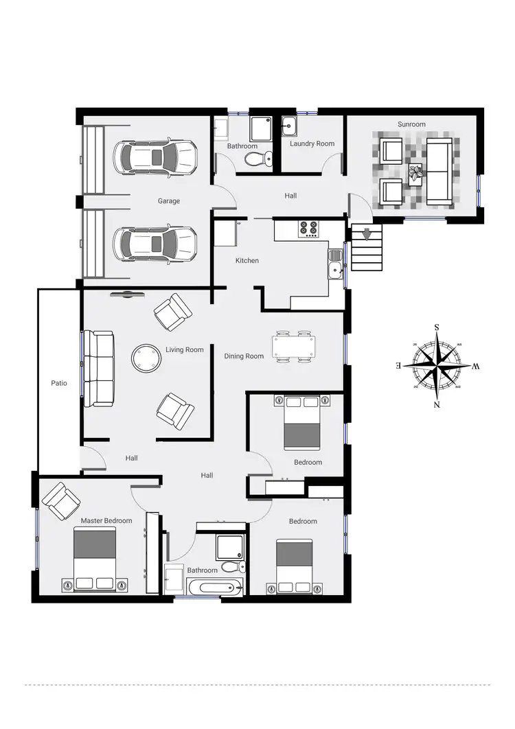 Floorplan of Homely house listing, 48 Wiare Circuit, Orange NSW 2800