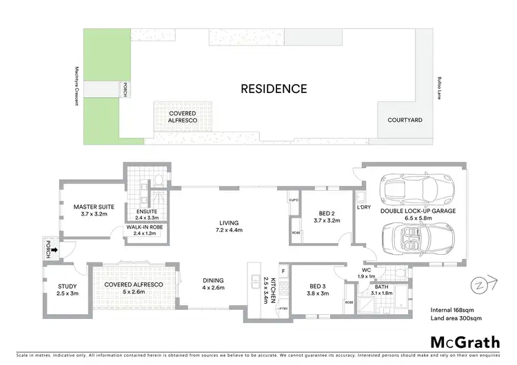 Floorplan of Homely house listing, 6 Macintyre Crescent, Pelican Waters QLD 4551