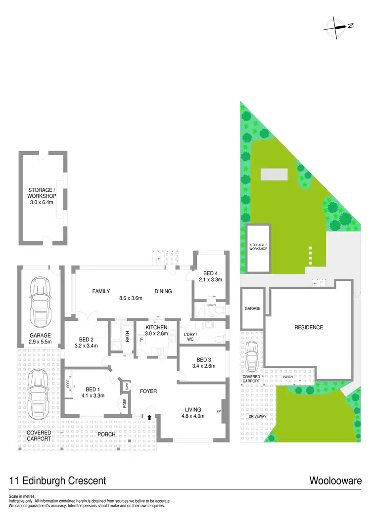 Floorplan of Homely house listing, 11 Edinburgh Crescent, Woolooware NSW 2230