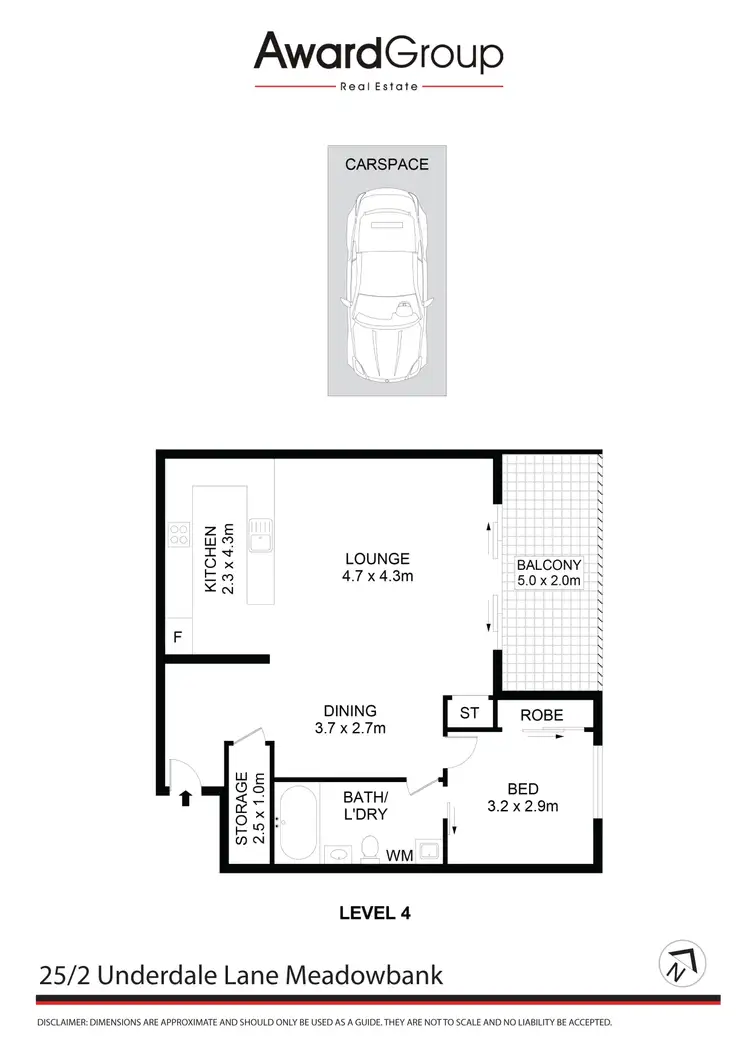 Floorplan of Homely unit listing, 25/2 Underdale Lane, Meadowbank NSW 2114