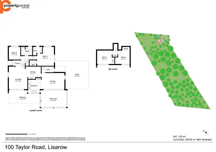 Floorplan of Homely rural property listing, 100 Taylor Road, Lisarow NSW 2250