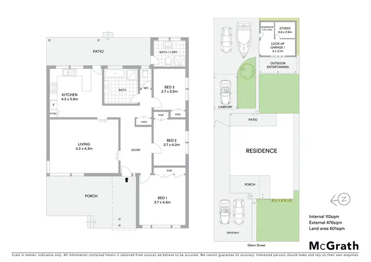 Floorplan of Homely house listing, 4 Glenn Street, Umina Beach NSW 2257