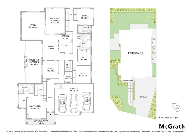 Floorplan of Homely house listing, 4 Coleman Court, North Kellyville NSW 2155