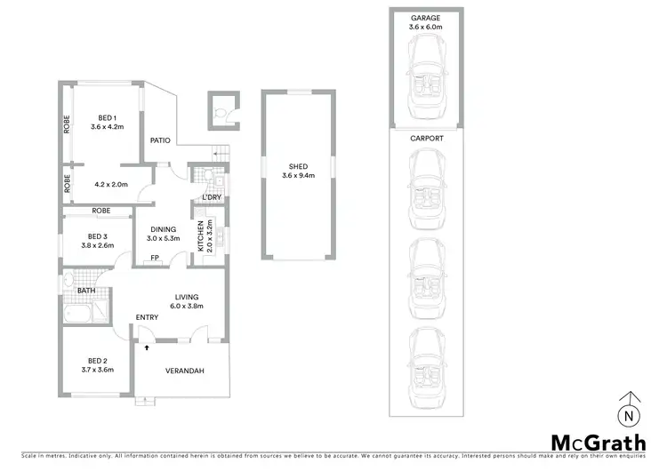 Floorplan of Homely house listing, 45 Craddock Street, Wentworthville NSW 2145