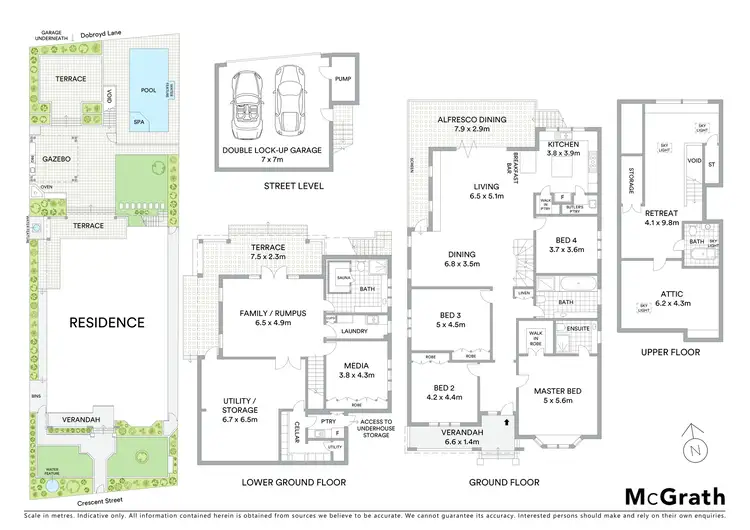 Floorplan of Homely house listing, 11 Crescent Street, Haberfield NSW 2045