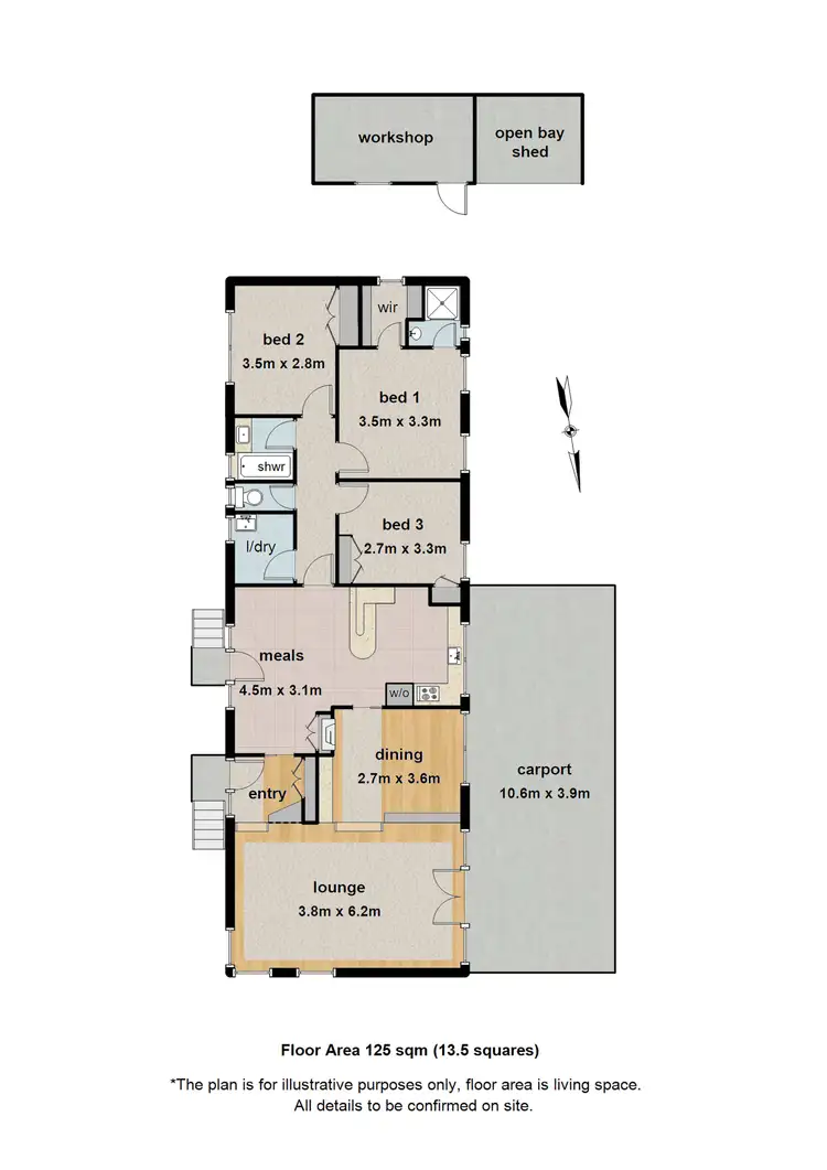 Floorplan of Homely house listing, 42 Tarranna Grove, Chum Creek VIC 3777