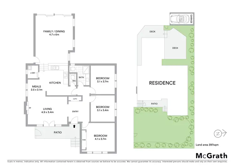 Floorplan of Homely unit listing, 1/78 Springvale Road, Nunawading VIC 3131