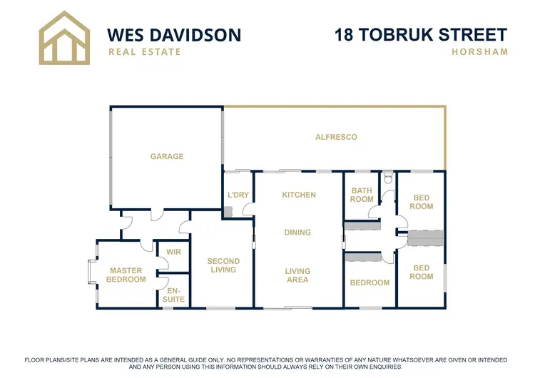 Floorplan of Homely house listing, 18 Tobruk Street, Horsham VIC 3400