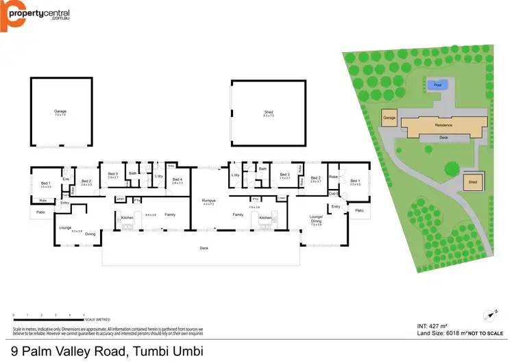 Floorplan of Homely rural property listing, 9 Palm Valley Road, Tumbi Umbi NSW 2261