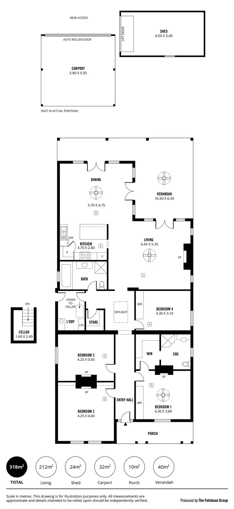 Floorplan of Homely house listing, 77 First Avenue, St Peters SA 5069