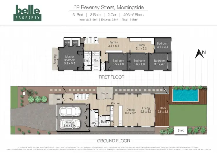 Floorplan of Homely house listing, 69 Beverley Street, Morningside QLD 4170