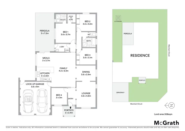 Floorplan of Homely house listing, 113 Marchant Circuit, Dunlop ACT 2615