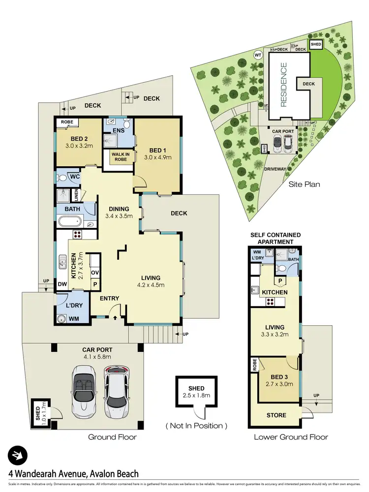 Floorplan of Homely house listing, 4 Wandearah Avenue, Avalon Beach NSW 2107