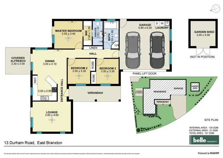 Floorplan of Homely house listing, 13 Durham Road, East Branxton NSW 2335