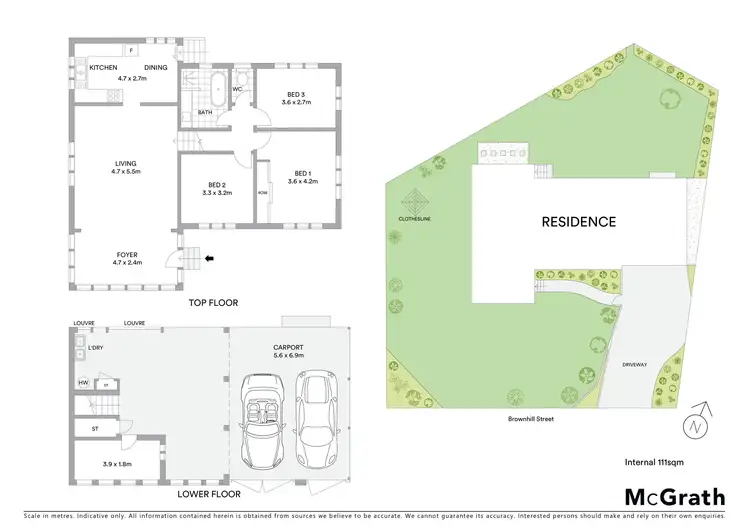 Floorplan of Homely house listing, 44 Brownhill Street, Mundingburra QLD 4812