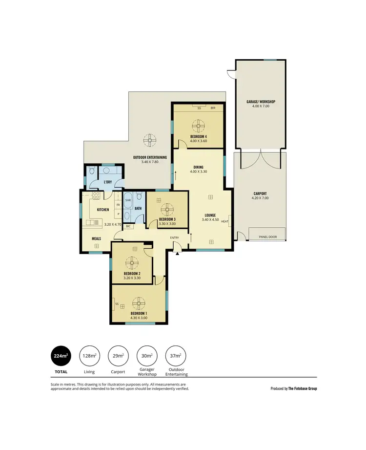 Floorplan of Homely house listing, 83 Morphett Road, Camden Park SA 5038