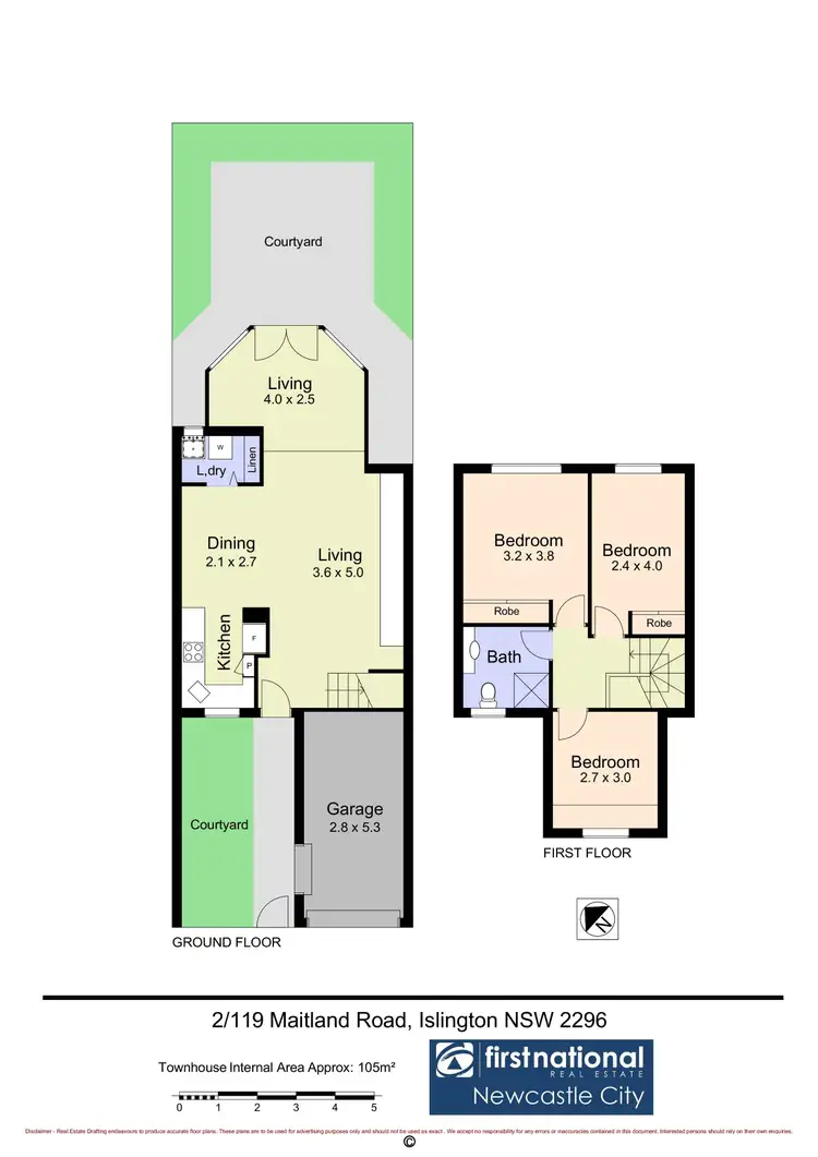 Floorplan of Homely unit listing, 2/119 Maitland Road, Islington NSW 2296