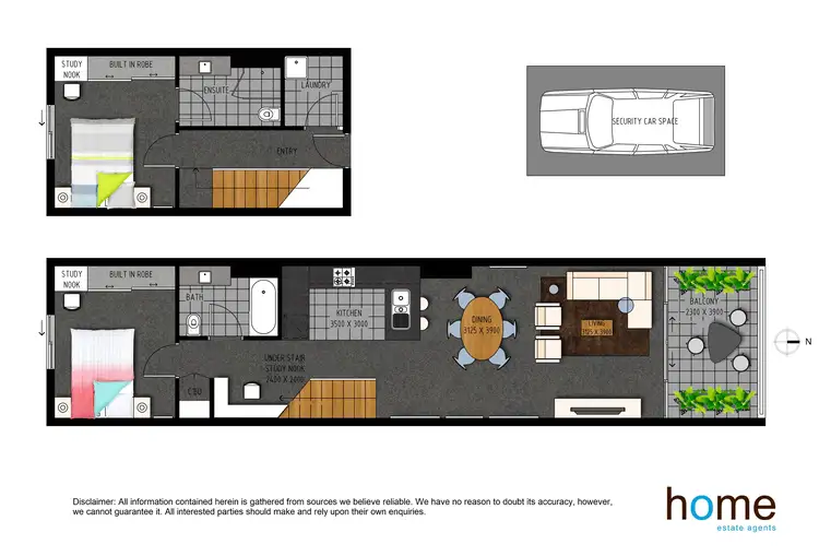 Floorplan of Homely apartment listing, 28/37 Morley Avenue, Rosebery NSW 2018